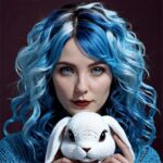 Gemini Rabbit Crochet Logo